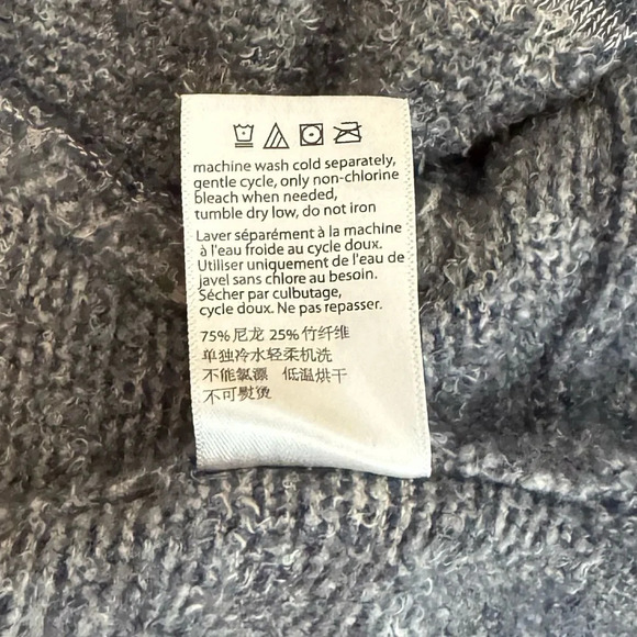 Barefoot Dreams | CozyChic Lite Circle Cardigan Pockets Bamboo Pacific Blue - Picture 10 of 10